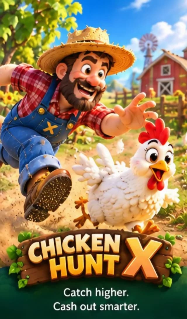 Chicken Hunt X — Catch higher. Cash out smarter.