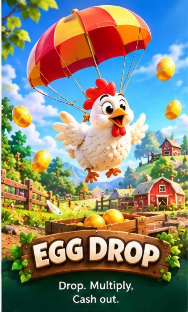 Egg Drop — Drop. Multiply. Cash out.