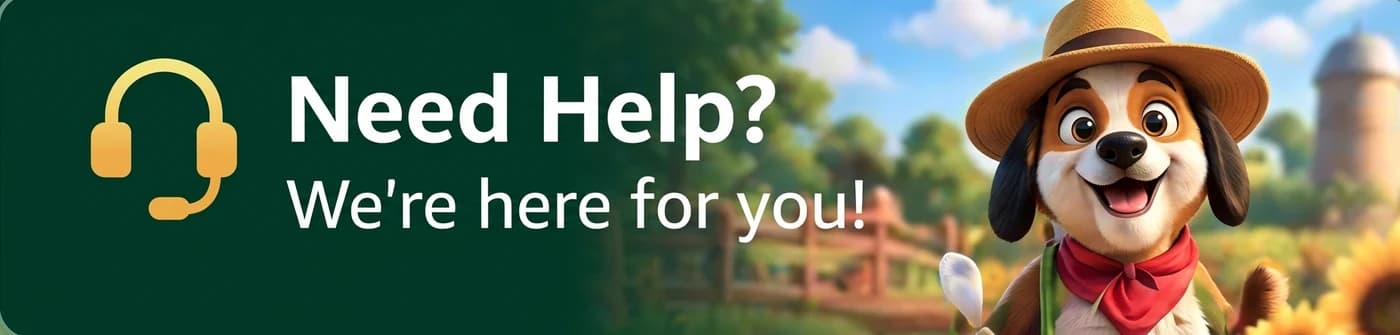 Need Help? We're here for you!